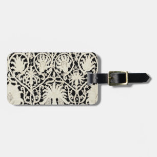 Étiquette À Bagage Mariage Antique Dentelle Lin Blanc Classique Joli