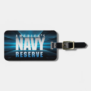 Étiquette À Bagage Marine américaine   Réserve navale américaine