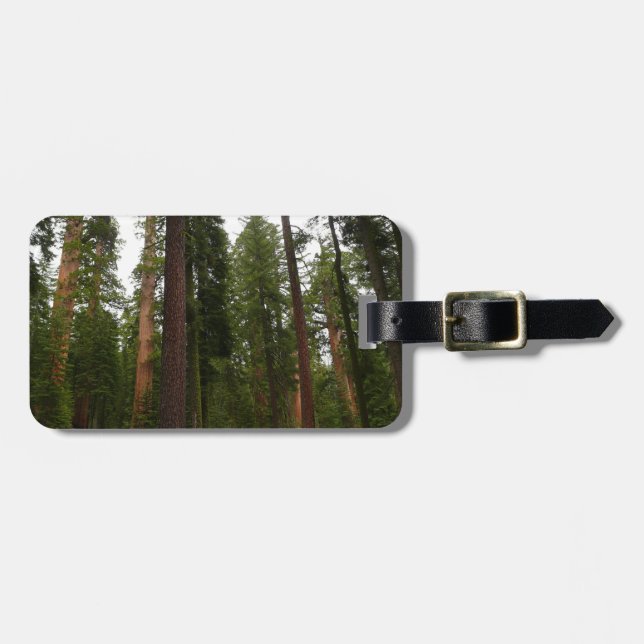 Étiquette À Bagage Mariposa Grove dans le parc national de Yosemite (Devant horizontal)