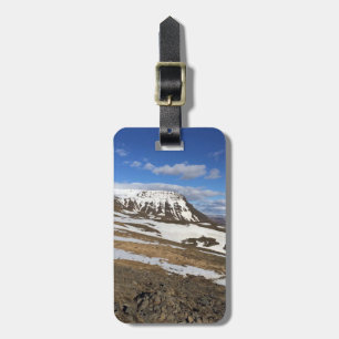 Étiquette À Bagage Marque de bagage personnalisée - Islande nature
