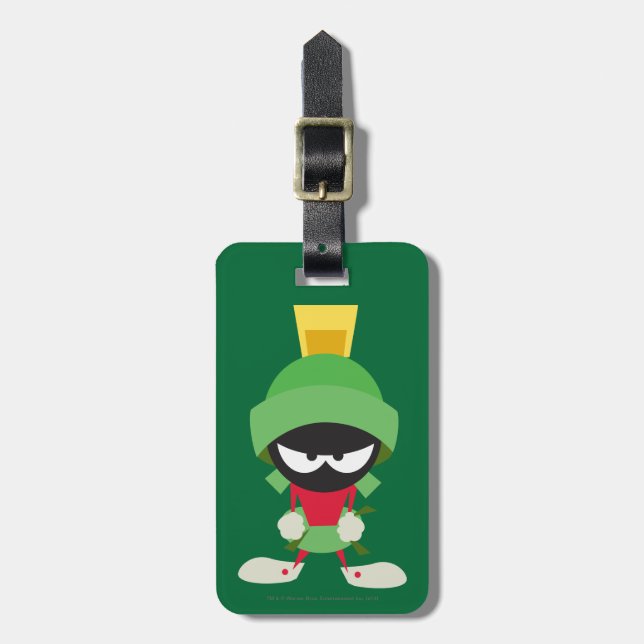 Étiquette À Bagage MARVIN LE MARTIAN™ Prêt à l'attaque (Devant Vertical)