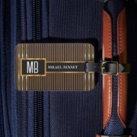 Masculine Monogramme Style exécutif