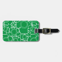 Matrice florale abstraite (vert) Beaux-arts
