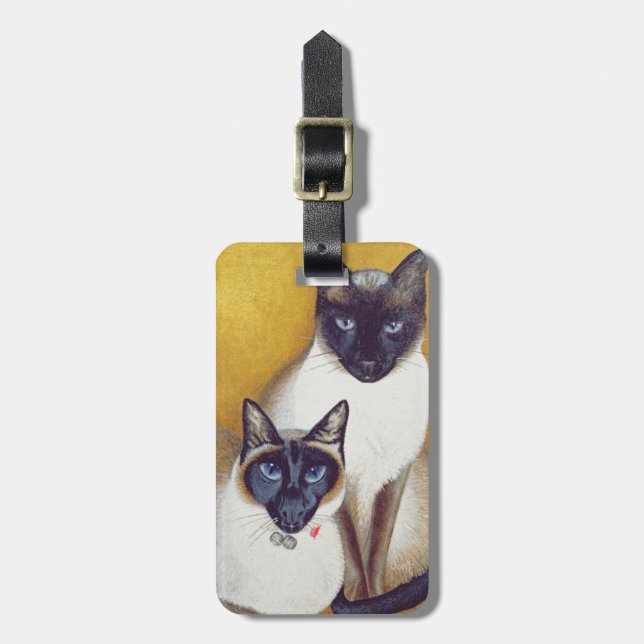 Étiquette À Bagage Mavis et Barnaby (Devant Vertical)