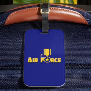 Étiquette À Bagage Médaille des étoiles militaires de la Force aérien