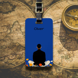 Étiquette À Bagage Meditation in Nature