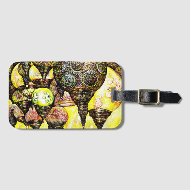 Étiquette À Bagage Même plus grande idée de couleur (Devant Horizontal)