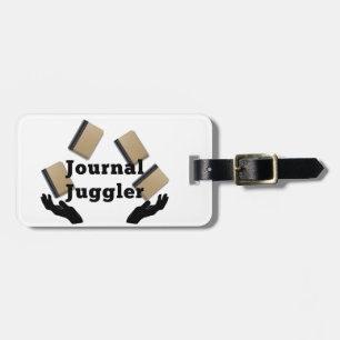 Étiquette À Bagage Meneuse de journal