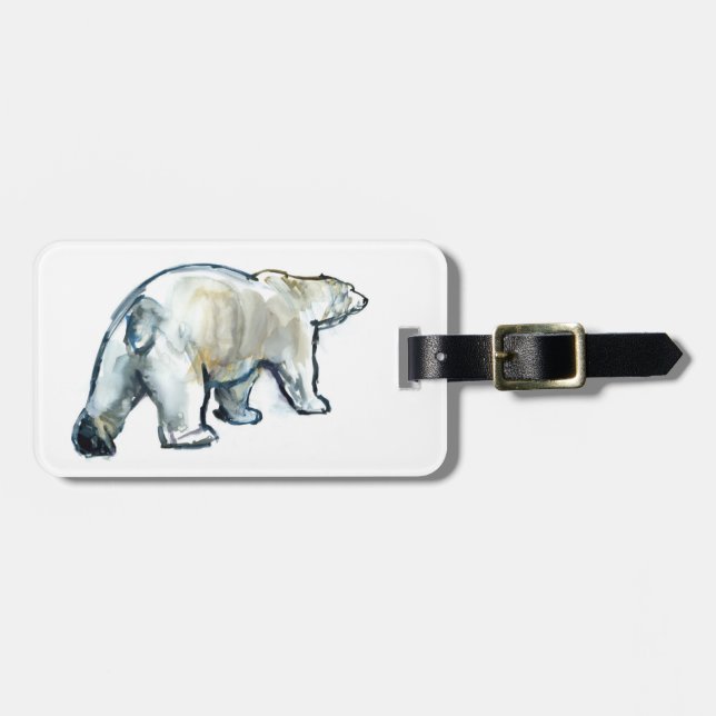 Étiquette À Bagage Menthe de glacier (Devant horizontal)