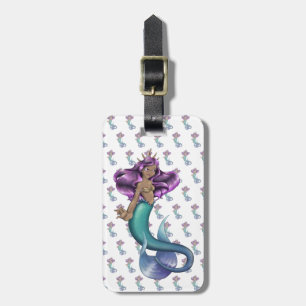 Étiquette À Bagage Mermaid Iole