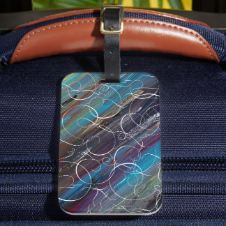 Étiquette À Bagage Metro Swirl