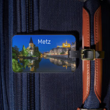 Metz Temple Neuf France Nuit Moselle Souvenir