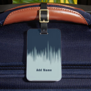Étiquette À Bagage Midnight Blue - Personnalisable !