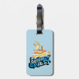 Étiquette À Bagage Mikitiez été windsurf bananasplie glace