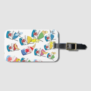 Étiquette À Bagage Mikitiez rainbowbanana animemanga summerdrôle glac