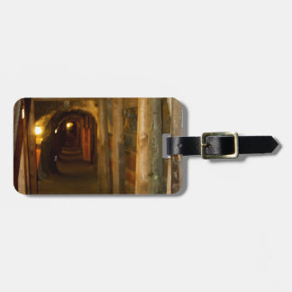 Étiquette À Bagage Mine d'or