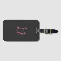 Minimaliste élégant moderne gris rose féminin
