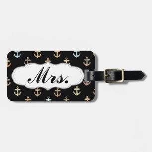 Étiquette À Bagage Mme anchor motif - une partie de M. & Mme set