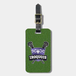 Étiquette À Bagage Modèle de balise de bagage Iroquois Lacrosse