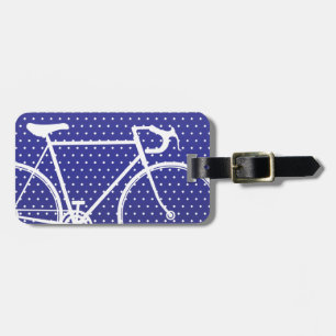 Étiquette À Bagage Modèle d'étiquette de sac de voyage à vélo
