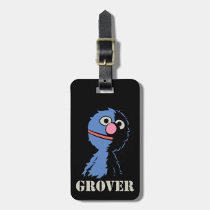 Étiquette À Bagage Moitié Grover