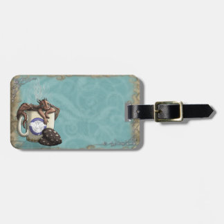 Étiquette À Bagage [Moka de dragon de tasse de thé]