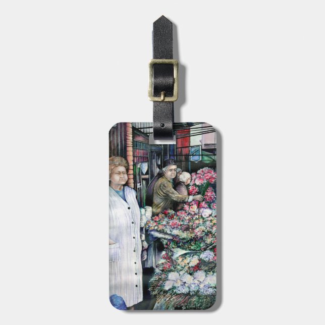 Étiquette À Bagage Moment magique en Misloc  (Devant Vertical)