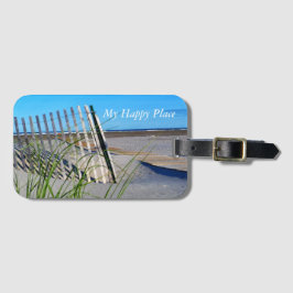 Étiquette À Bagage Mon endroit heureux