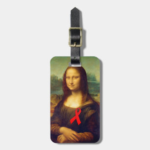 Étiquette À Bagage Mona Lisa