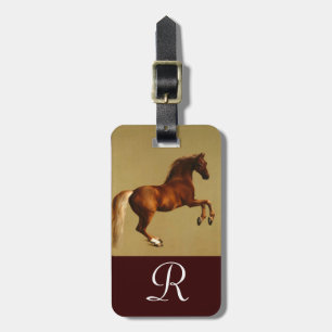 Étiquette À Bagage MONogramme CHEVAL ROUGE