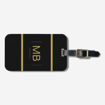 Monogramme personnalisé simple et élégant Couleur