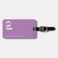 Monogramme pourpre