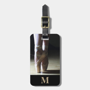 Étiquette À Bagage Monogramme Voyage Ballet Toe Dance Chaussures