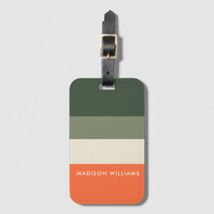 Étiquette À Bagage monogrammed, nom,