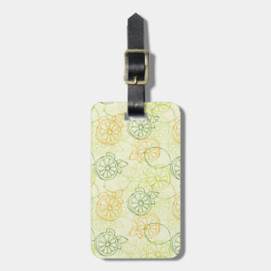 Étiquette À Bagage Motif au citron