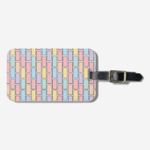 Motif Brique Pastel