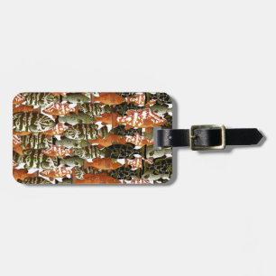 Étiquette À Bagage Motif de 5 mérous