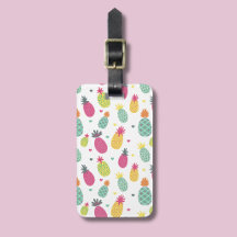 Motif de ananas tropical