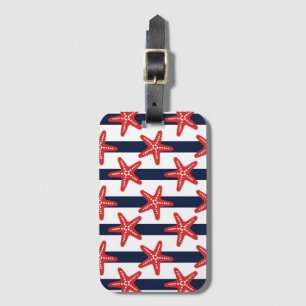 Étiquette À Bagage Motif de bannière étoilée