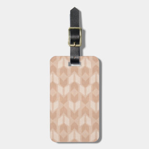 Étiquette À Bagage Motif de corail extérieur de flèche d'étape de