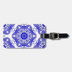 Étiquette À Bagage Motif de mite de Wycinanka