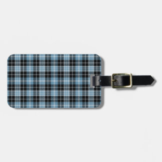 Étiquette À Bagage Motif de tartan de Clark