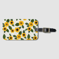 Motif de tournesol lumineux