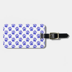 Étiquette À Bagage Motif Empreinte de patte cosmique
