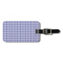 Motif géométrique bleu