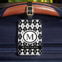 Motif Jacquard noir et blanc personnalisé