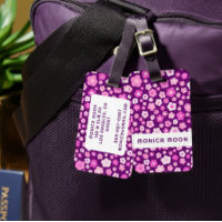 Motif marguerite colorée mignonne pourpre PERSONNA
