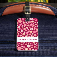 Motif marguerite colorée mignonne rose gras