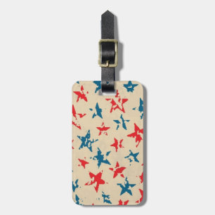 Étiquette À Bagage Motif pour 4 juillet