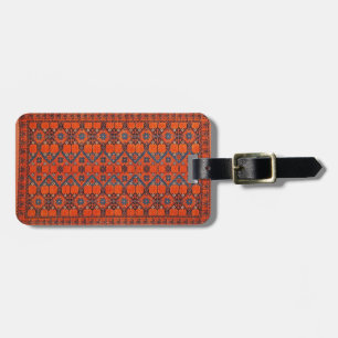 Étiquette À Bagage Motif turc persan oriental